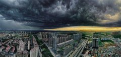 澳门钻石平台：江门市区被黑云笼罩
